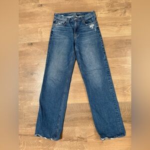 AEO straight stove pipe jeans